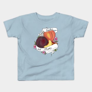 Peaches and Plums SFW Kids T-Shirt